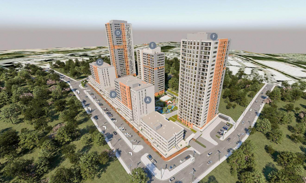 مشروع Semt Bahcekent سيمت بهجة كنت شقق للبيع في اسطنبول