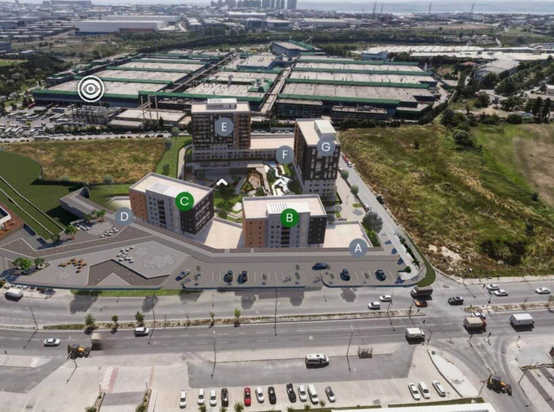 مشروع Semt Bahcekent سيمت بهجة كنت عقارات بهجة شهير في اسطنبول