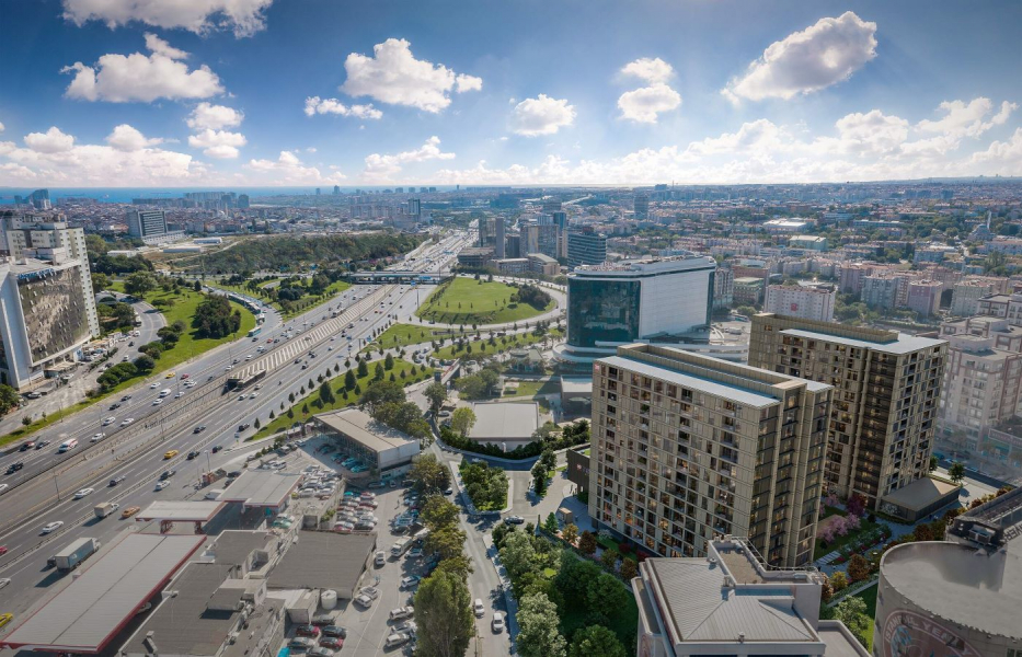 مشروع توباز Topaz شقق فندقية للبيع في توب كابي اسطنبول