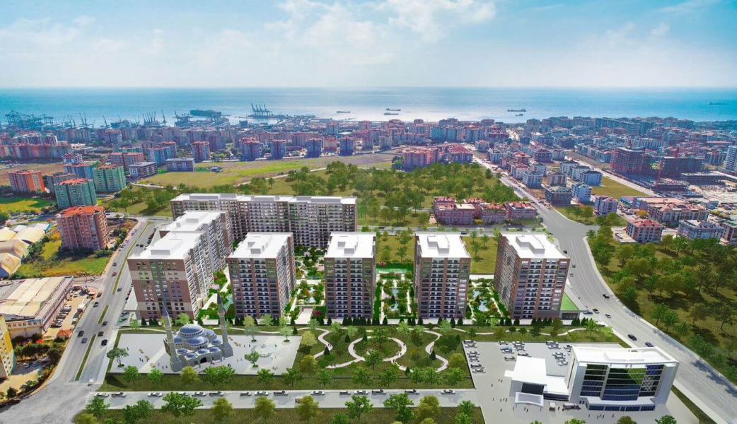 مشروع مرمرة ايفلري Marmara Evleri 4 في بيليك دوزو للبيع