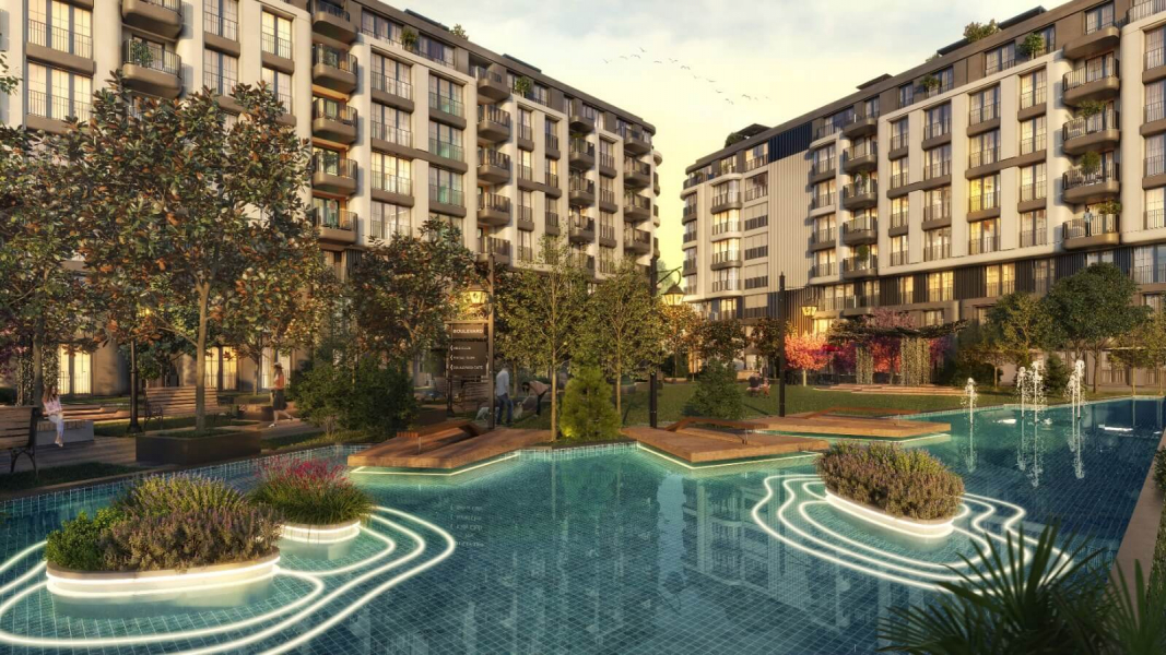 سينباش بوليفارد صفا كوي Sinpas Boulevard Sefakoy الاستثمار في عقارات كوتشوك شكمجة اسطنبول