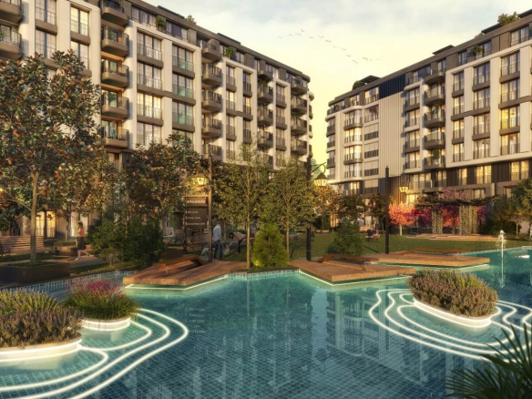 سينباش بوليفارد صفا كوي Sinpas Boulevard Sefakoy الاستثمار في عقارات كوتشوك شكمجة اسطنبول