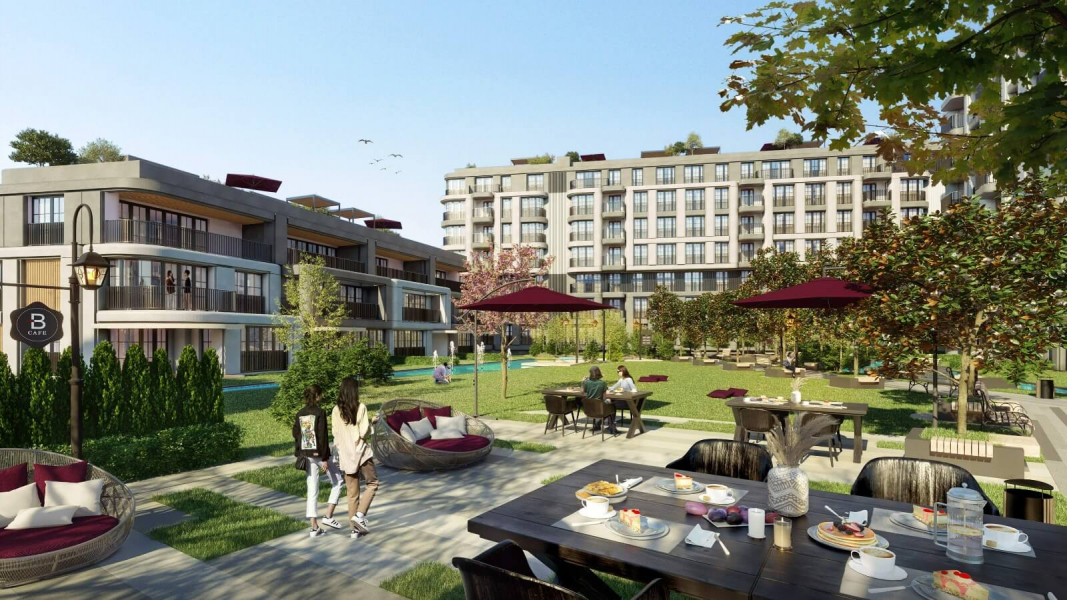 سينباش بوليفارد صفا كوي Sinpas Boulevard Sefakoy السكني الاستثماري في الجانب الاوروبي من اسطنبول