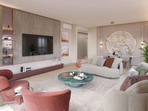 شقة 1+4 للبيع بمشروع Hayat Flora