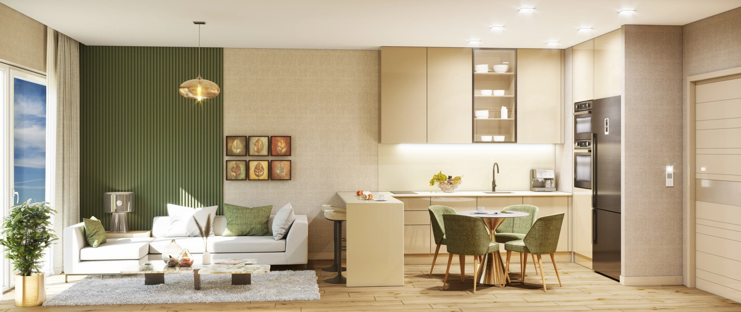 شقة 1+1 مشروع باباجان سنترال